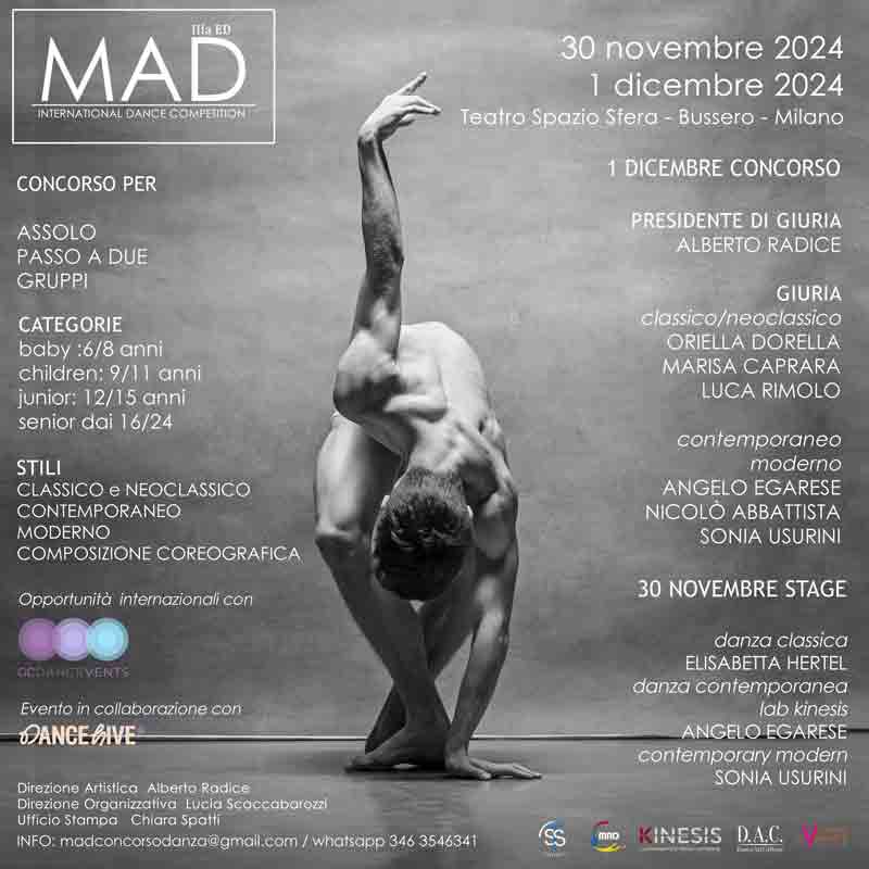 MAD International Dance Competition 2024 – Terza edizione